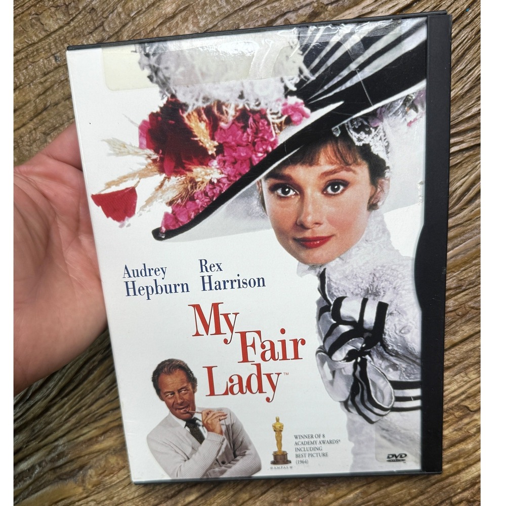 My Fair Lady DVD Audrey Hepburn Rex Harrison 1964 Musical Classic Movie G Rating